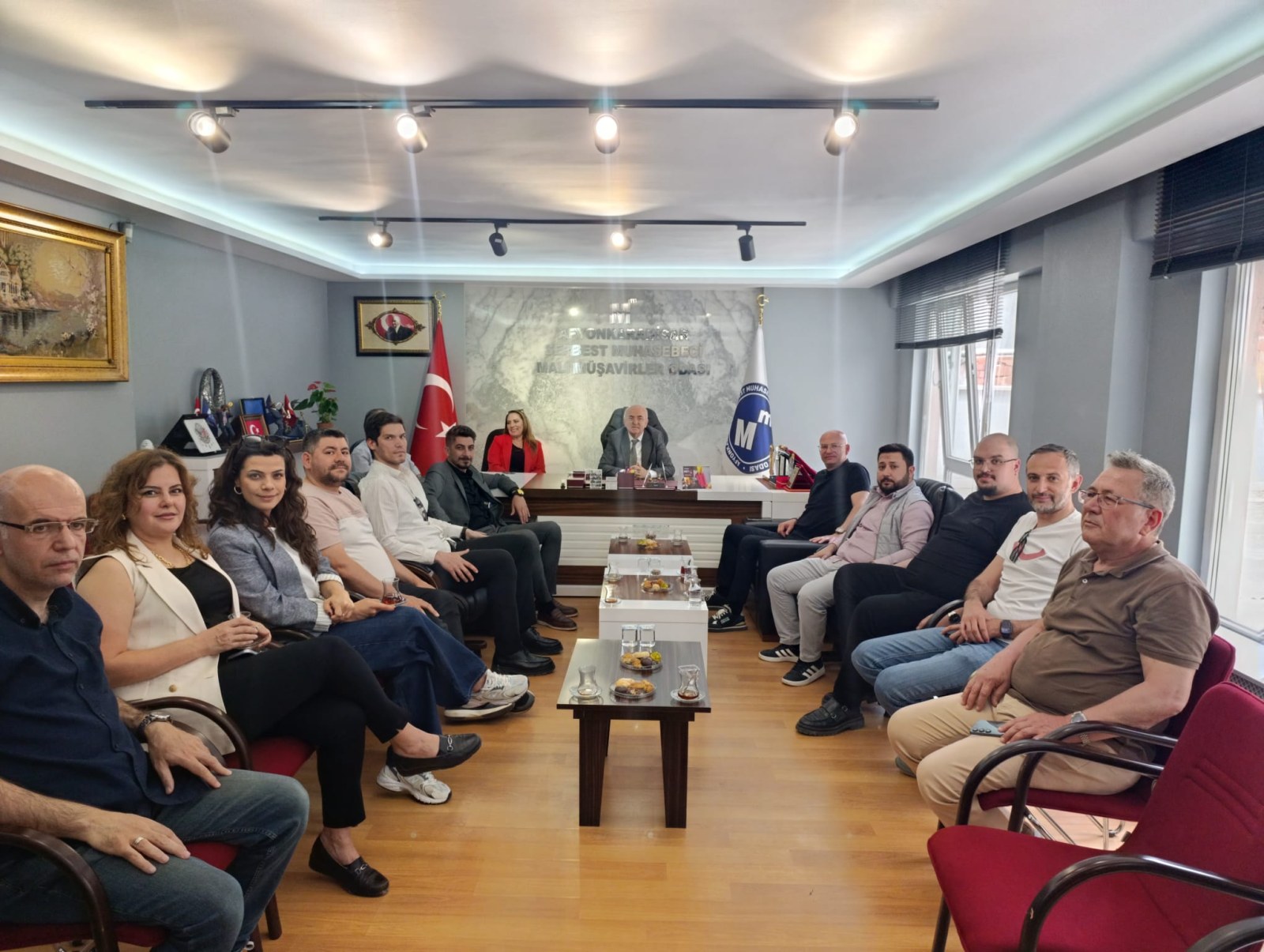 MALİ MÜŞAVİRLER BAYRAMLAŞTI