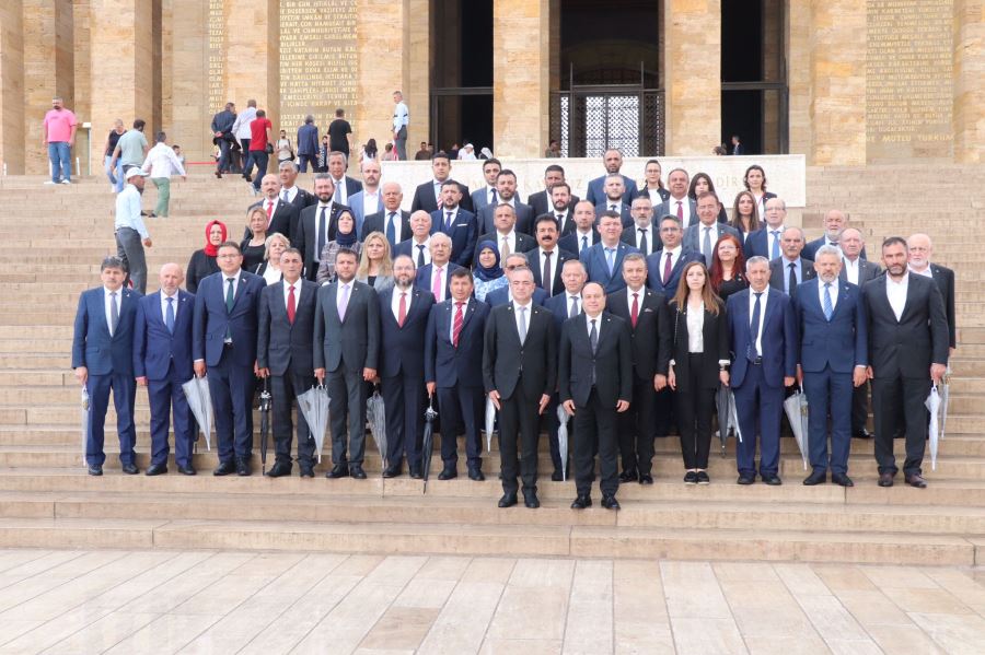 Büyük Taarruz 100. Yıl etkinlikleri; ATSO’dan Anıtkabir ziyareti 