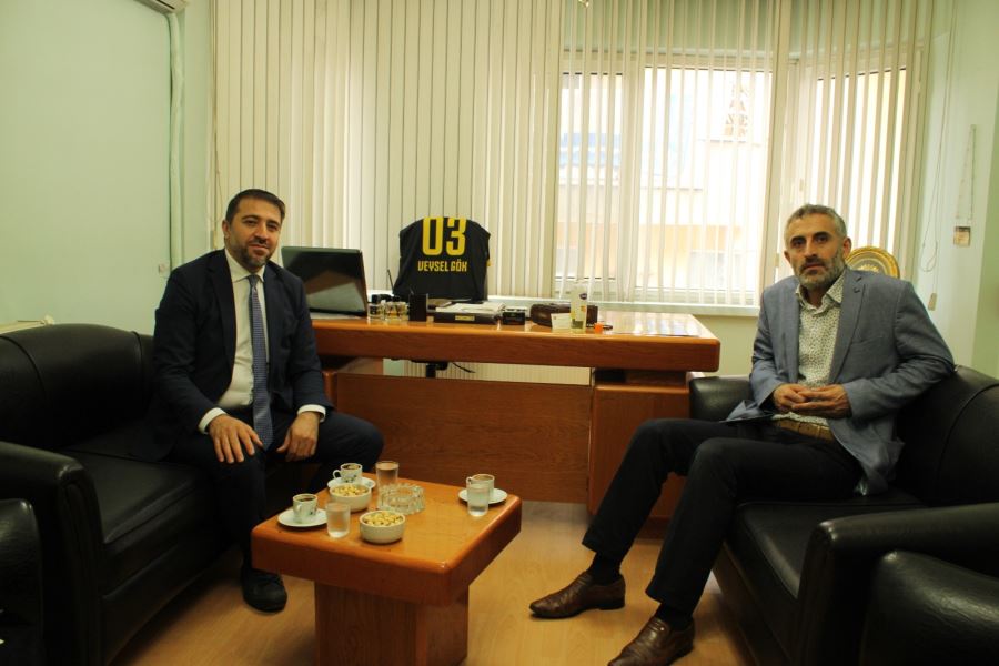 Dr. Ersan Özgür, oda başkanlarını ziyaret etti