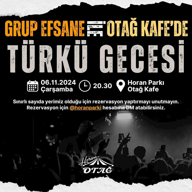 Otağ Kafede Unutulmaz Türkü Gecesi