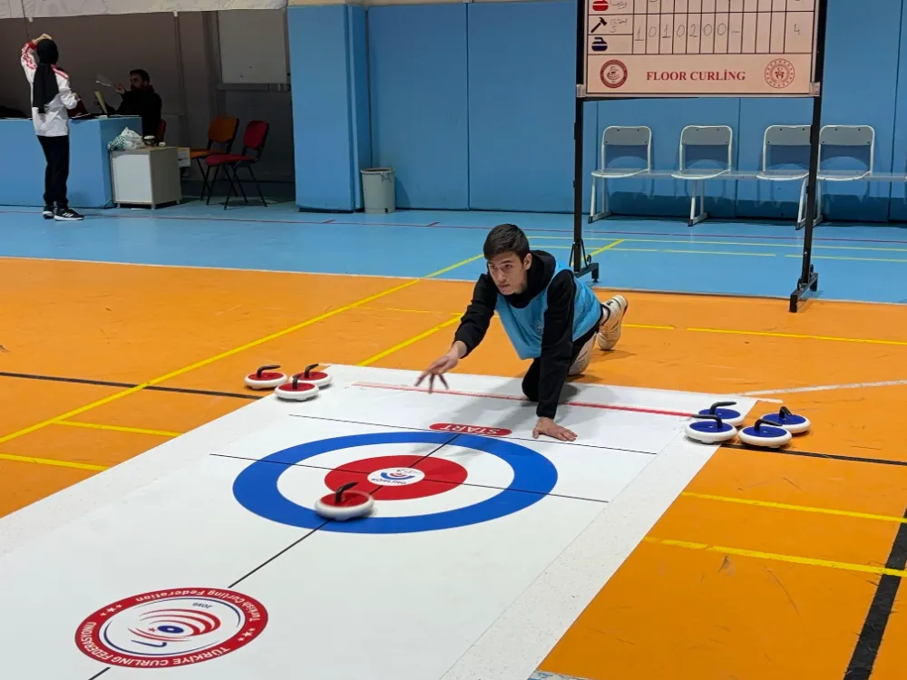 Okul Sporları Floor Curling İl Birinciliği Müsabakaları Sonuçlandı