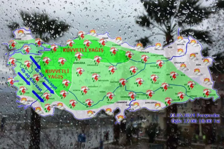 Kuvvetli Yağış Uyarısı: Afyonkarahisar İçin Sarı Kodlu Alarm Verildi!