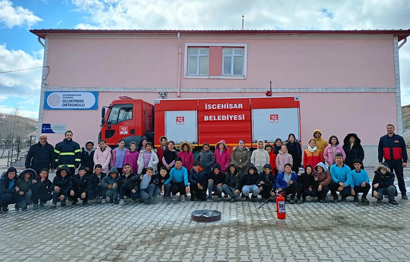 Öğrencilere Yangın ve Deprem Eğitimi